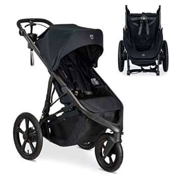 BOB Gear Wayfinder Jogging Stroller: Ultimate Smoothness with Dual Suspension & 75LB Capacity, Night...