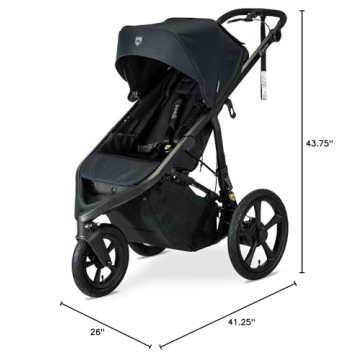 BOB Gear Wayfinder Jogging Stroller - Smooth and Versatile