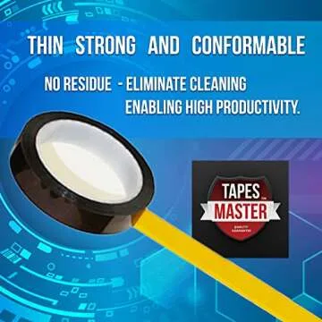 Tapes Master - 1 Mil Polyimide High Temperature Tape