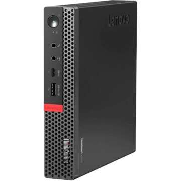 Lenovo ThinkCentre M720q Mini PC - Core i7, 16GB RAM, 512GB SSD