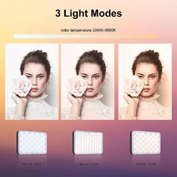King Ma Portable Selfie Phone Light for Stunning Photos