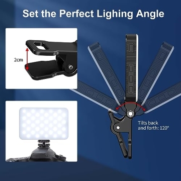 King Ma Portable Selfie Phone Light for Stunning Photos