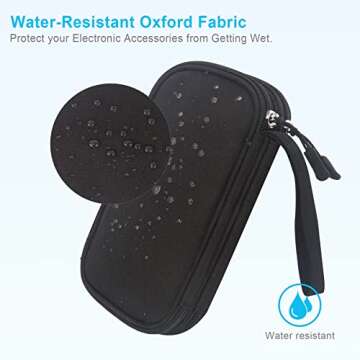 Lacdo Electronic Organizer - Travel Tech Accessories Bag