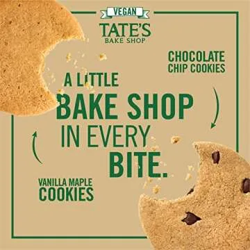 Tate's Vegan Cookie Variety - Delicious Chocolate & Vanilla