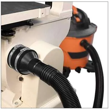 FultonReducer 4 to 2.5 Inch Hose Connector for Dust Collection