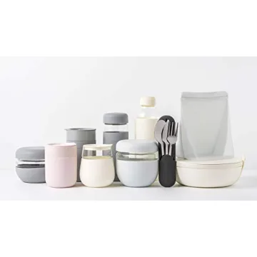 Stylish W&P Porter Glass Water Bottle with Silicone Sleeve