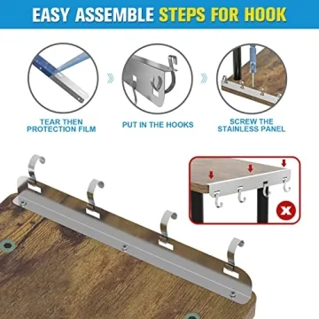 Stylish 3-Tiered Countertop Organizer for Kitchen Use