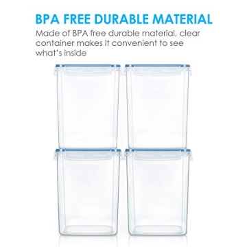 Vtopmart 5.2L Airtight Food Storage Containers Set of 4