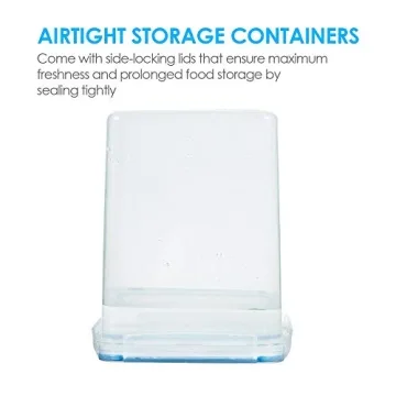 Vtopmart 5.2L Airtight Food Storage Containers Set of 4