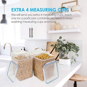 Vtopmart 5.2L Airtight Food Storage Containers Set of 4
