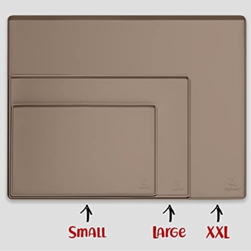 DogBuddy Dog Food Mat - Waterproof Food Mat for Pets