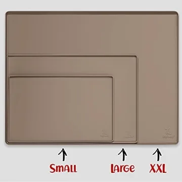 DogBuddy Dog Food Mat - Waterproof Food Mat for Pets