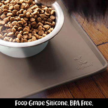 DogBuddy Dog Food Mat - Waterproof Food Mat for Pets
