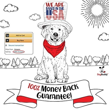 DogBuddy Dog Food Mat - Waterproof Food Mat for Pets