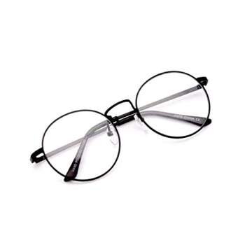 Big Mo's Toys Wizard Glasses - Round Wire Costume Glasses Accessories for Dress Up - 1 Pair