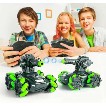 VERTOY RC Tank Car Toys for Kids Age 6-12