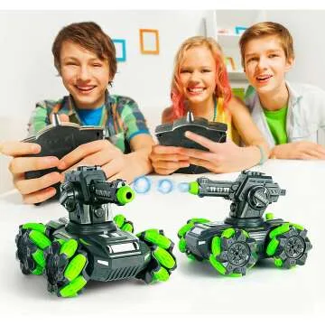 VERTOY RC Tank Car Toys for Kids Age 6-12