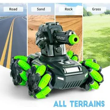 VERTOY RC Tank Car Toys for Kids Age 6-12