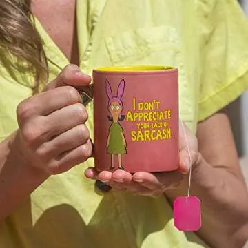 Shop Bob's Burgers Sarcasm Mug for Fans - 12oz Ceramic
