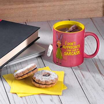 Shop Bob's Burgers Sarcasm Mug for Fans - 12oz Ceramic