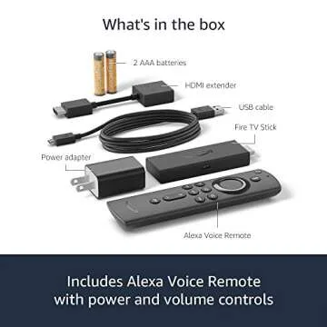 Fire TV Stick with Alexa Remote HD Streaming Device