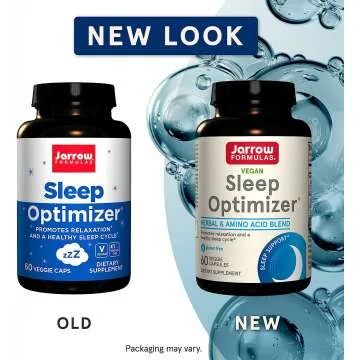 Jarrow Sleep Optimizer - Natural Sleep Aid for Relaxation