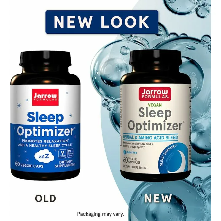 Jarrow Sleep Optimizer - Natural Sleep Aid for Relaxation