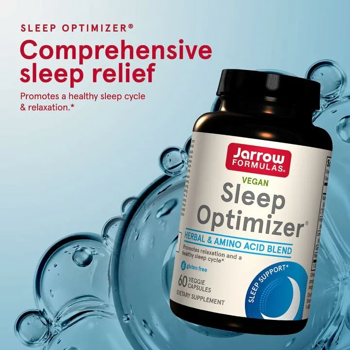 Jarrow Sleep Optimizer - Natural Sleep Aid for Relaxation