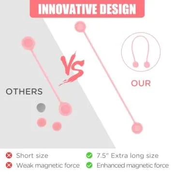 Baderke 20 Pcs Magnetic Cable Ties for Perfect Organization