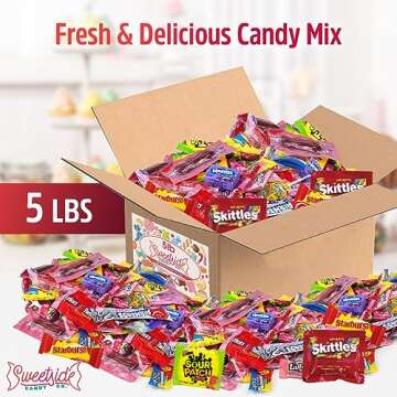 Bulk Candy Individually Wrapped - Parade Kid’s Dream, 5lb Assorted Treats