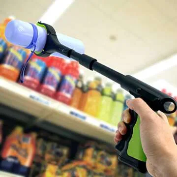 Grabber Reacher Tool 19 Inch Long, Foldable Pick Up Stick - Strong Grip Magnetic Tip - Heavy Duty Trash Picker Claw Reacher Grabber Tool Elderly Wheelchair Mobility Aid (Green)