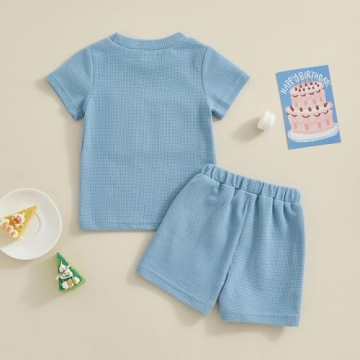Toddler Boys Birthday Outfit - 12-18 Months