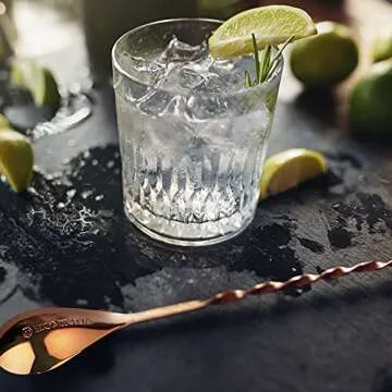 Homestia Copper Cocktail Shaker Set for Bartenders and Home Bars