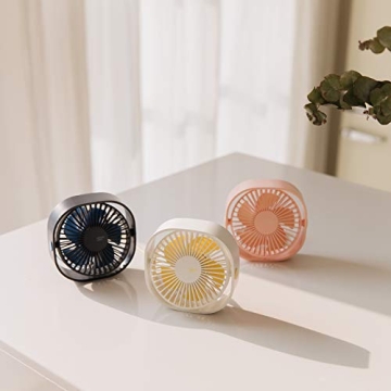 Warrita Portable Mini Desk Fan for Travel & Office