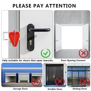 Portable Door Lock & Alarm for Ultimate Home Security