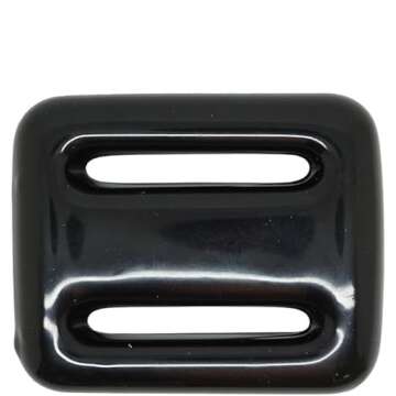 Scuba Choice Vinyl Coated Diving Weights - Black (3.4 lb) Compact & Durable, Precision Buoyancy Control, Enhanced Stability, Ideal for Weight Belts, Freediving, Spearfishing, Diving