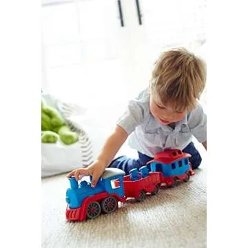 Eco-Friendly Green Toys Train Set for Imaginative Play