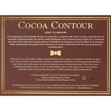 Too Faced Cocoa Contour Palette for Flawless Highlighting