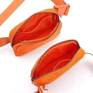 ZPN Mini Fanny Pack Waterproof Stylish Waist Bag