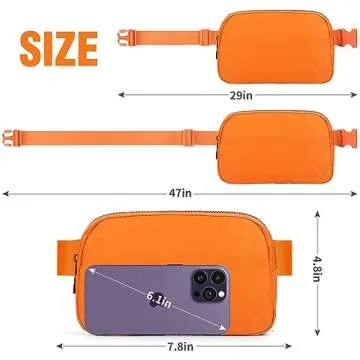 ZPN Mini Fanny Pack Waterproof Stylish Waist Bag