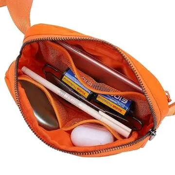 ZPN Mini Fanny Pack Waterproof Stylish Waist Bag