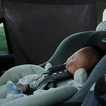 OTOEZ Car Divider Curtain for Privacy Car Curtains Blackout Shades for Camping Sleep Car Sun Shade Windshield Window Covers Car Cabana Road Trip Essential (Divider Curtain + Side Windows Curtain)