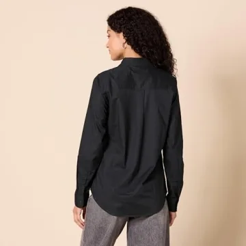 Classic-Fit Cotton Poplin Shirt for Women - Summer Essential