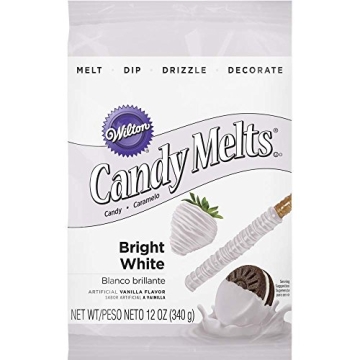 Wilton Candy Melts - Bright White - 12 oz for Delicious Treats
