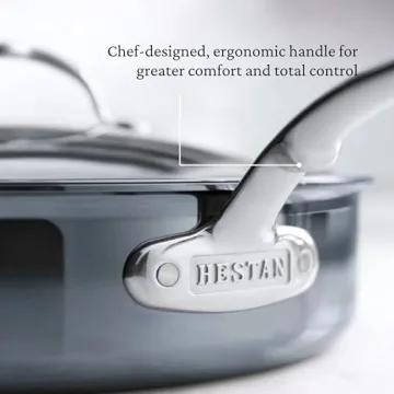 Hestan NanoBond 3.5-Quart Sauté Pan - Induction Safe, Non-Toxic Cookware