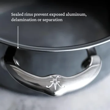Hestan NanoBond 3.5-Quart Sauté Pan - Induction Safe, Non-Toxic Cookware
