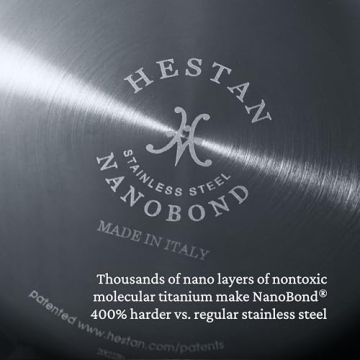 Hestan NanoBond 3.5-Quart Sauté Pan - Induction Safe, Non-Toxic Cookware