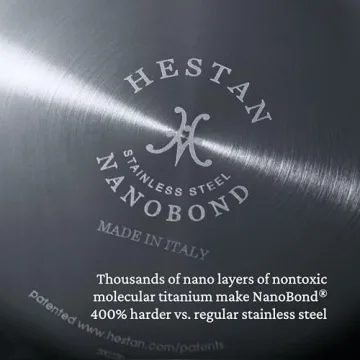 Hestan NanoBond 3.5-Quart Sauté Pan - Induction Safe, Non-Toxic Cookware