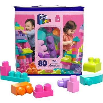 Mega Bloks First Builders Set - 80 Toddler Blocks