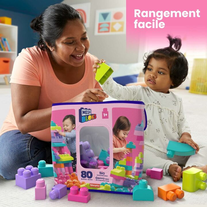 Mega Bloks First Builders Set - 80 Toddler Blocks